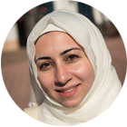 Farrah Haddad, School on Wheels Tutor of the Month