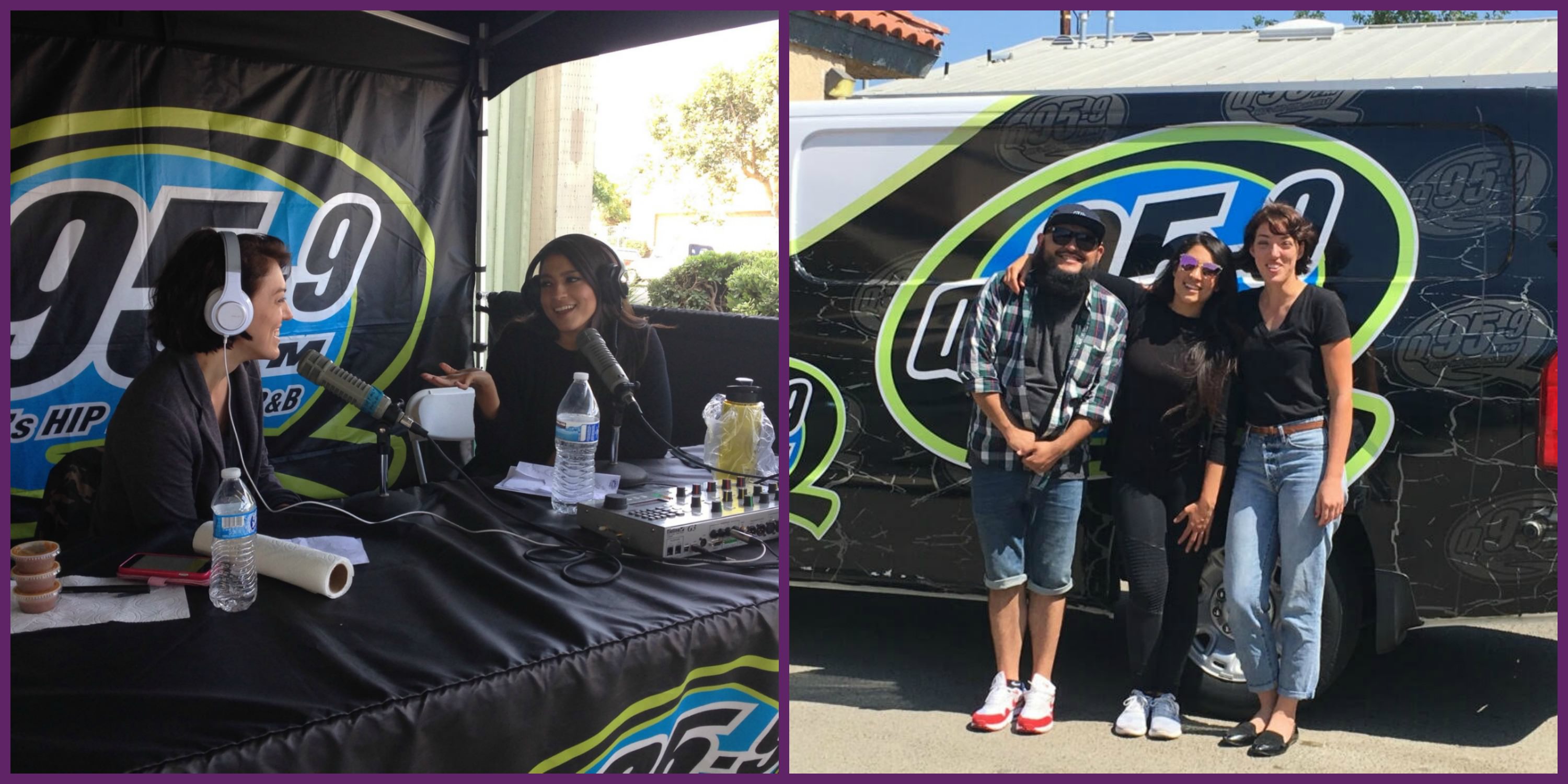Q95.9 FM Radio Station – Back to School Drive for Homeless Students