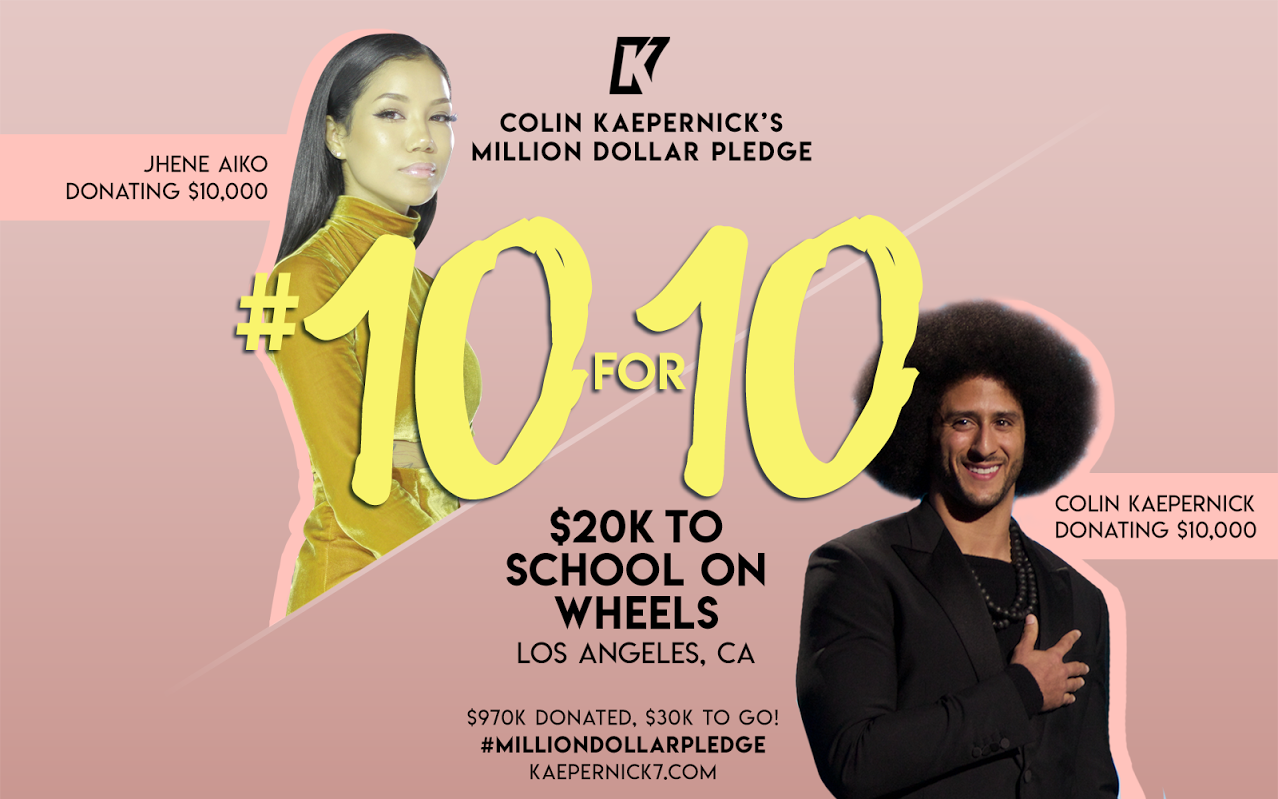 #10For10 Challenge Donates to School on Wheels