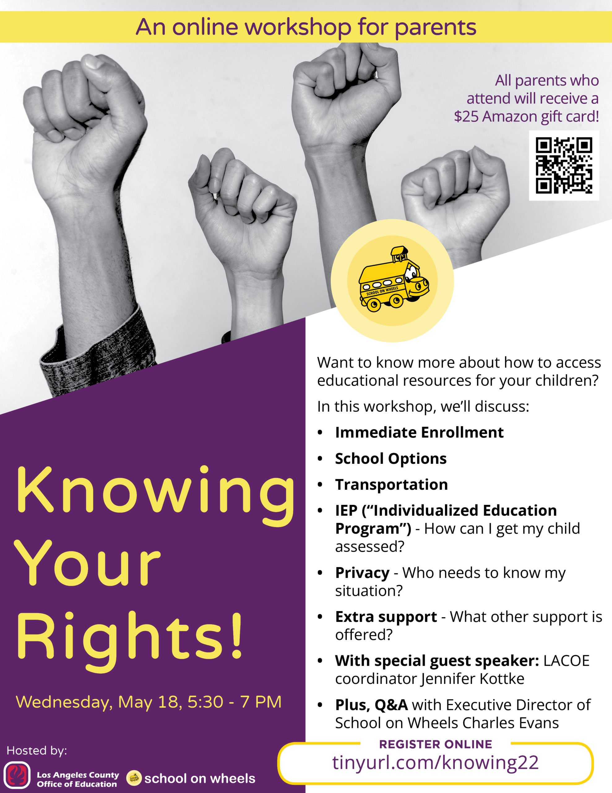 Know Your Rights on May 18